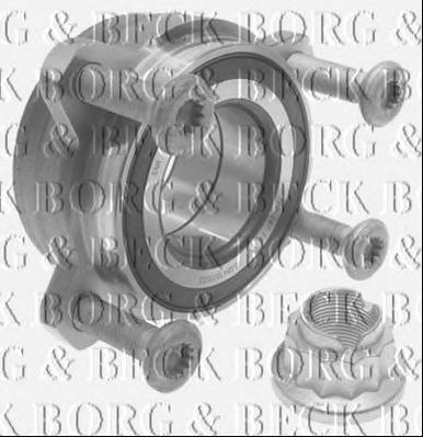 BORG & BECK bwk1263 -  Комплект подшипника ступицы колеса